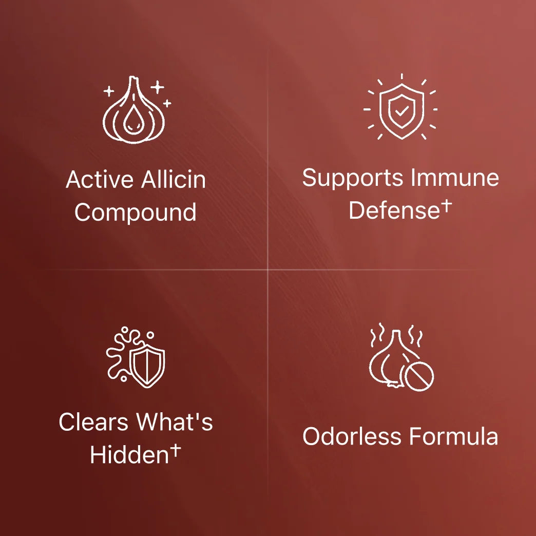 Alevia Odorless Garlic Extract Capsules