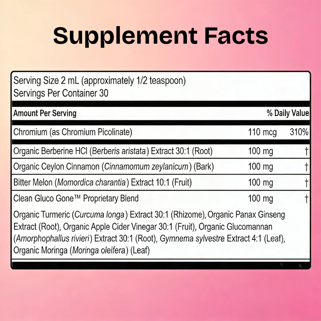 Berberine Ceylon Cinnamon Multi-Ingredient Drops