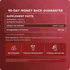 Alevia Organic Pomegranate Extract Capsules