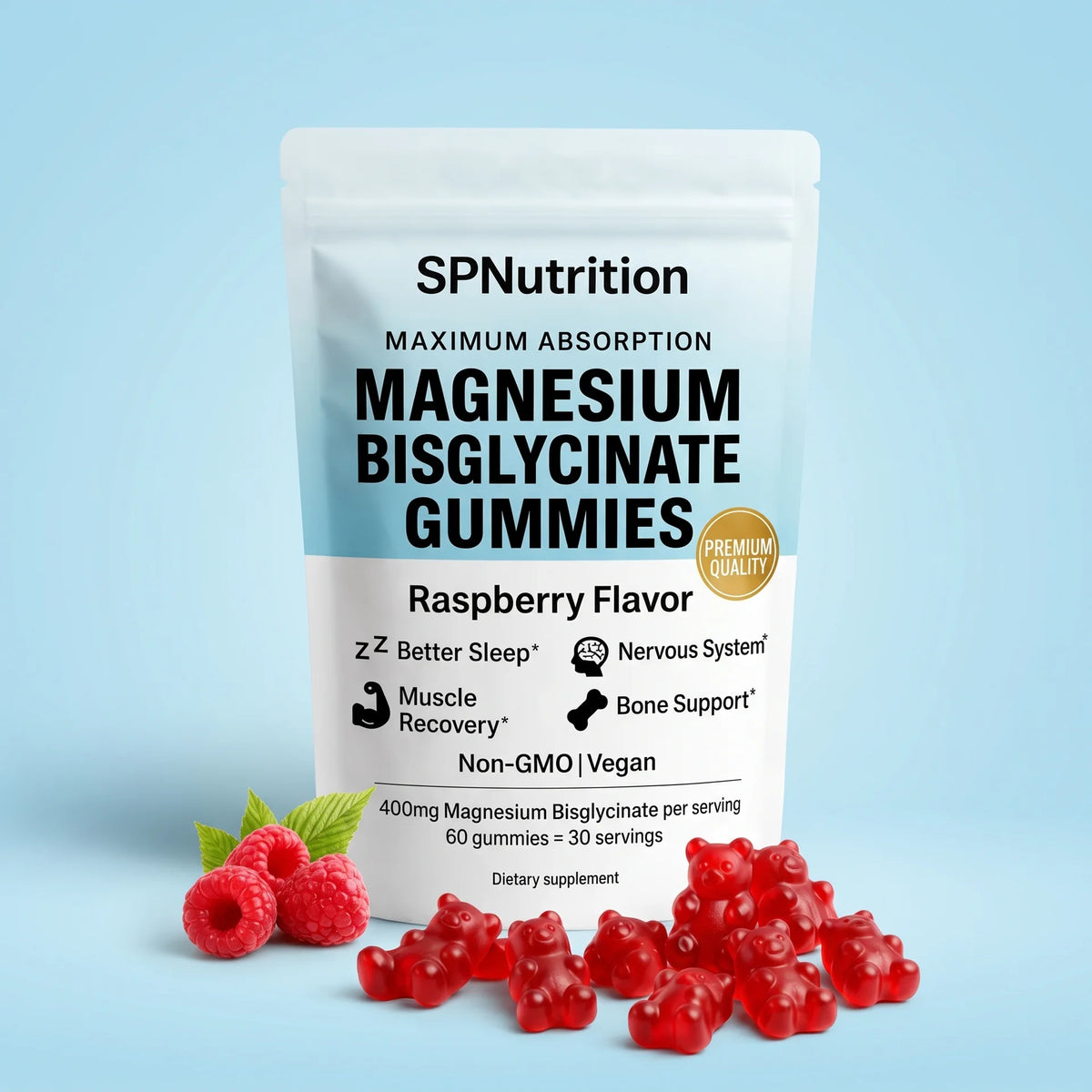 SPNutrition Magnesium Bisglycinate Gummies