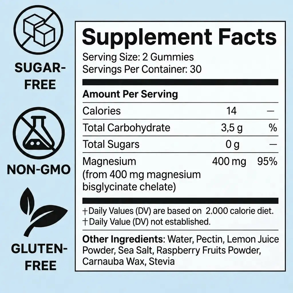 SPNutrition Magnesium Bisglycinate Gummies